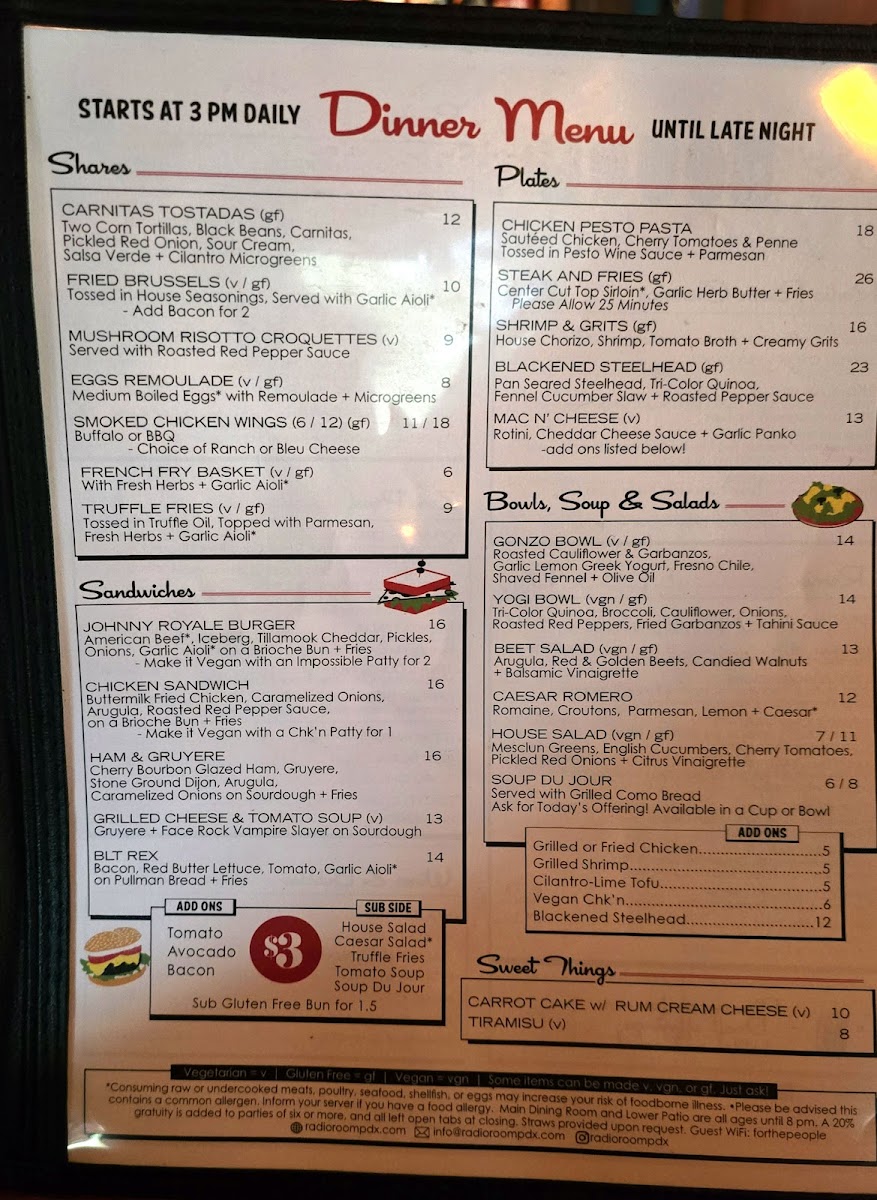 Radio Room Menu - Image 6